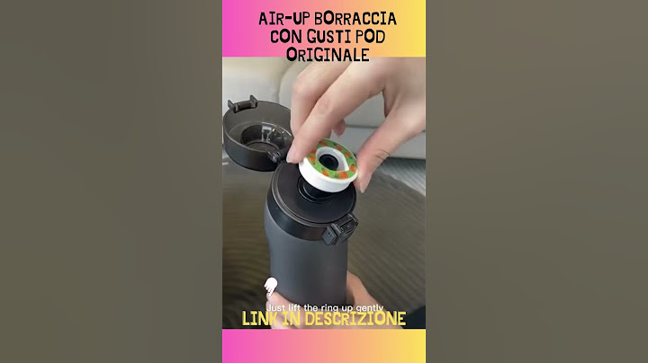Air up Borraccia Con Gusti Pod Originale