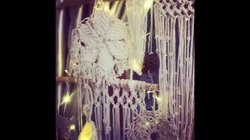 Cây thông macrame - Noel 2019