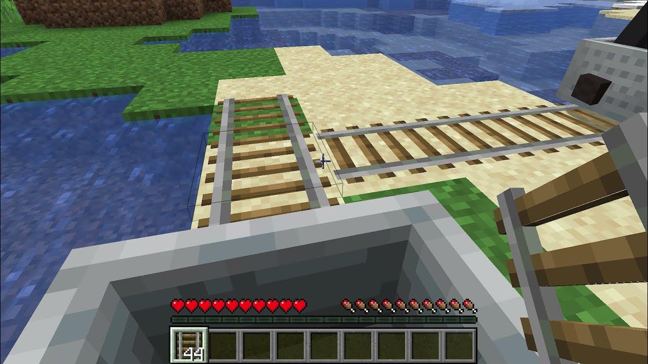 A "Railing" in Minecraft... YouTube