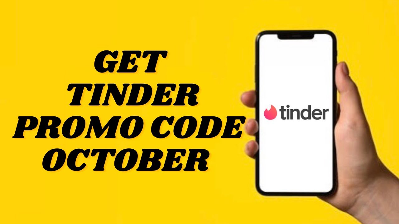 Tinder Promo Code October 2023 YouTube