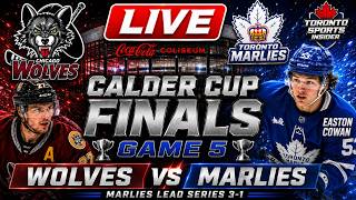 🔴 LIVE: Chicago Wolves vs Toronto Marlies | Calder Cup Finals Game 5 | AHL Playoffs Watchalong 🔴 LIVE: Chicago Wolves vs Toronto Marlies | Calder Cup Finals Game 5 | AHL Playoffs Watchalong