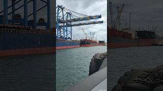 ship's cargo loading and discharging going on #ship#sailor#offshore#merchantnavy#trending#shorts