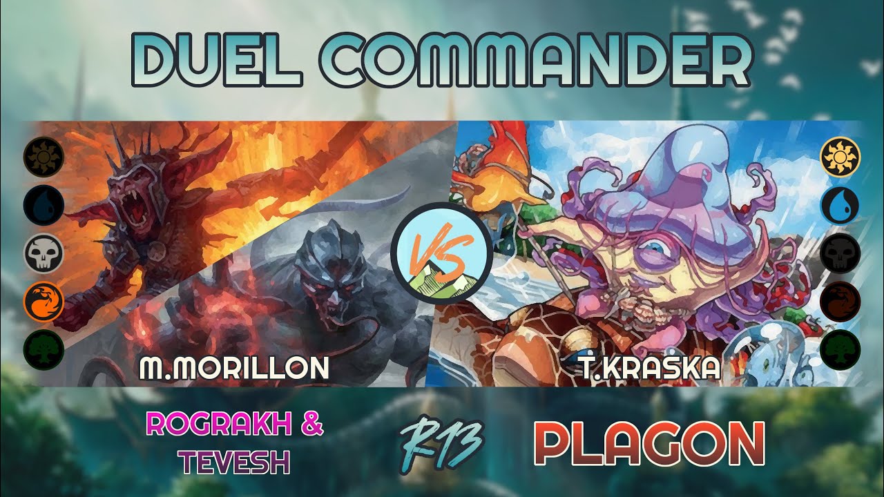 Rograkh & Tevesh vs. Plagon - CDF 2025 - Day 2 - R13 - Duel Commander│MTG│bitzelberg thumbnail