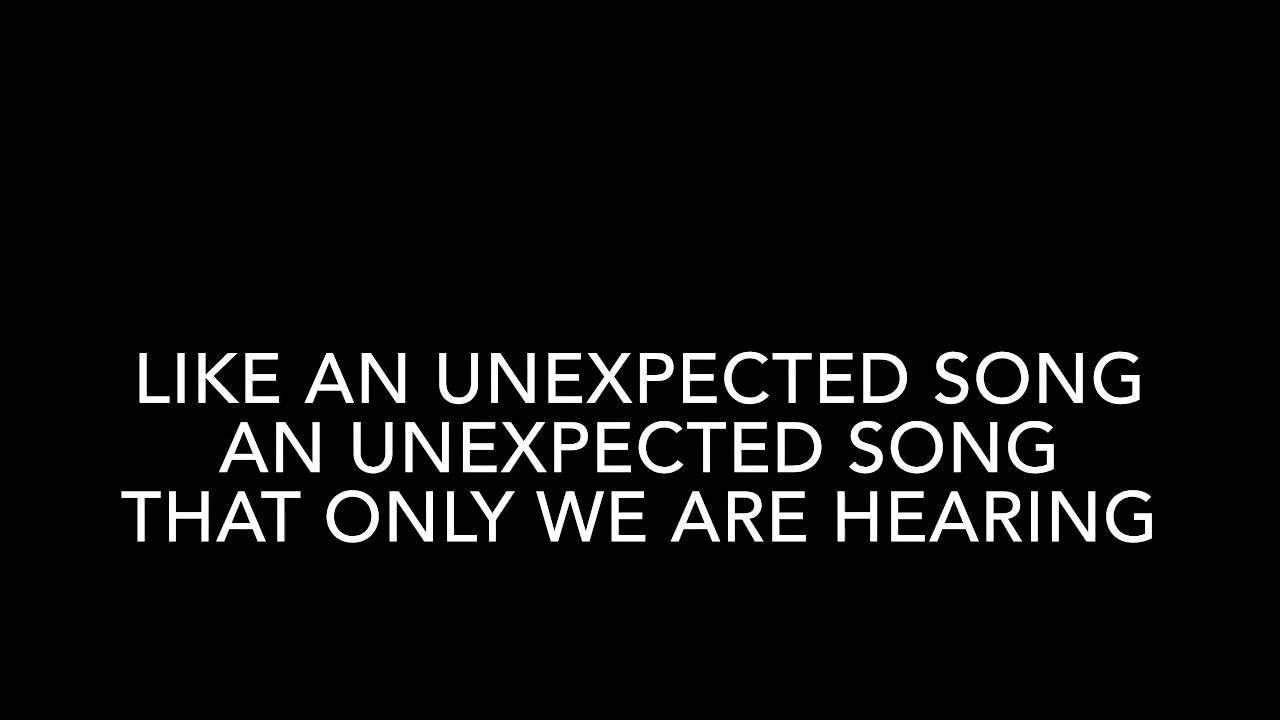 Unexpected Song from song & Dance karaoke with lyric YouTube