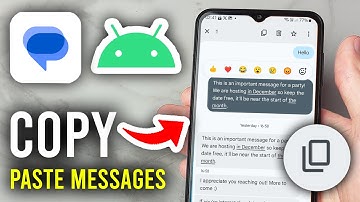 How To Copy and Paste Text Messages On Android - Step By Step