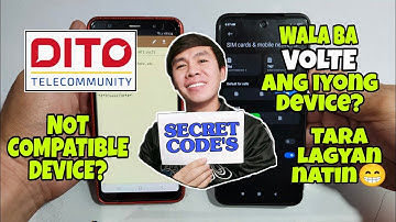 How to activate DITO sim in non VoLTE phone using SECRET CODEs | Dito sim activation