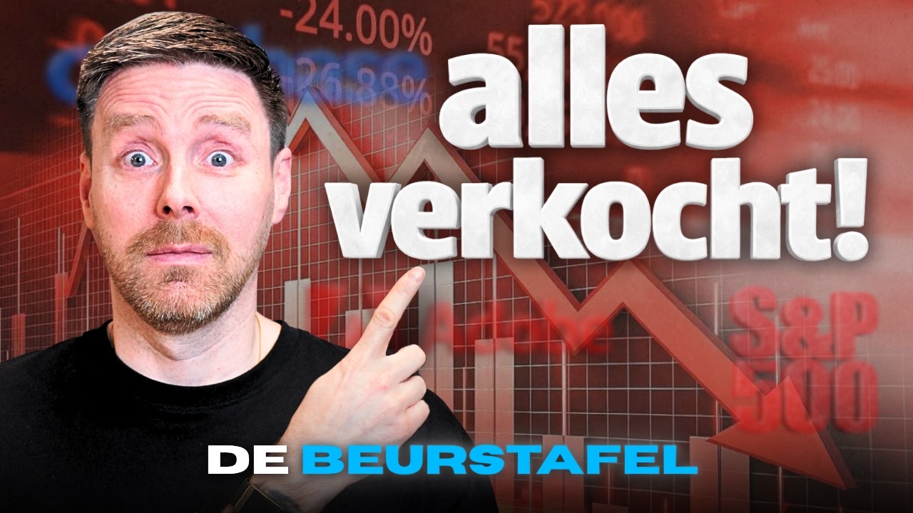 RODE CIJFERS: PANIEK OP DE BEURS!