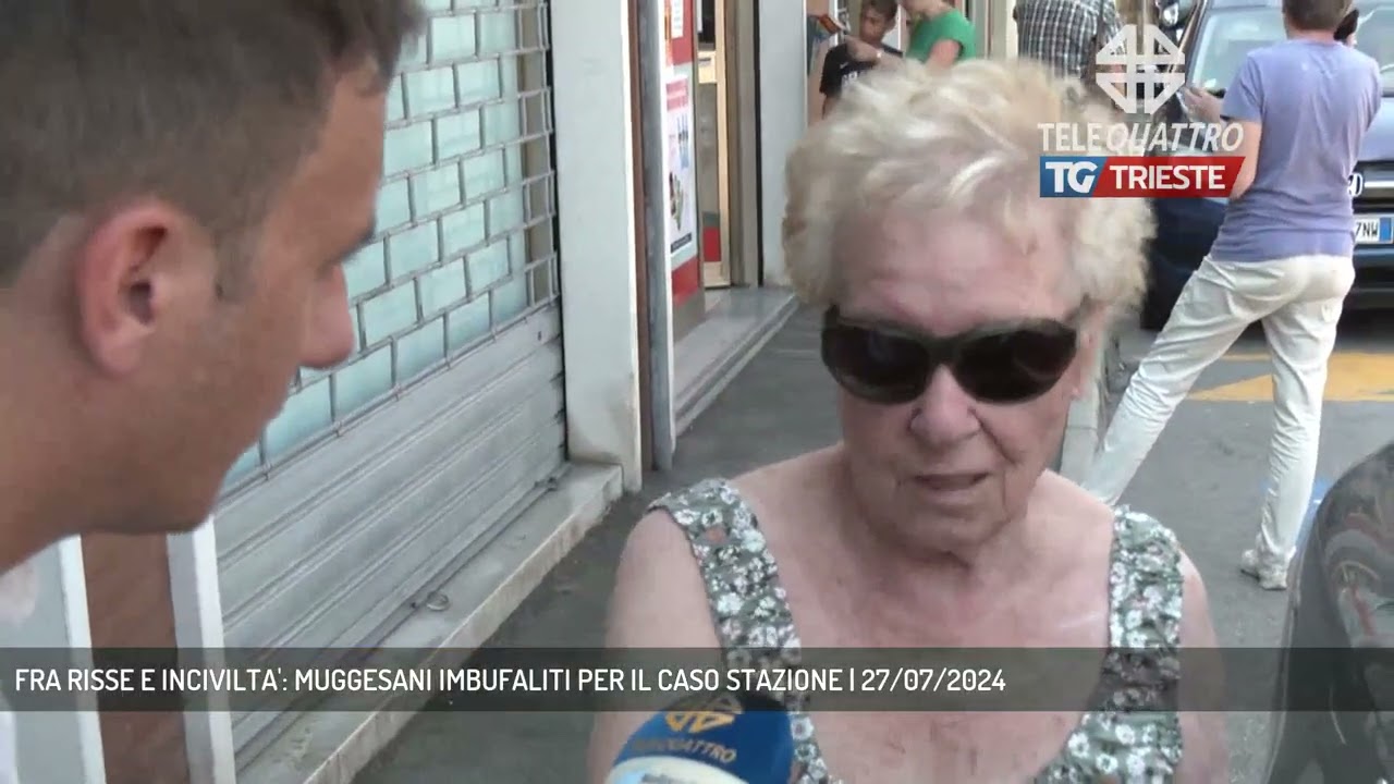 FRA RISSE E INCIVILTA': MUGGESANI IMBUFALITI PER IL CASO STAZIONE | 27/07/2024