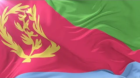 Flag of Eritrea Waving | Motion Graphics - Videohive template