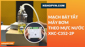 Mạch bật tắt máy bơm theo mực nước XKC-C352-2P (9N8I) #Shorts