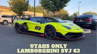 FIRST and ONLY Lamborghini Aventador SVJ 63 in Utah