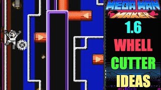 Mega Man Maker 1.6 Wheel Cutter fun Ideas