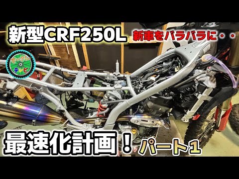 CRF250L】スプロケットの最適化＆スピードヒーラーを取り付けて解説し