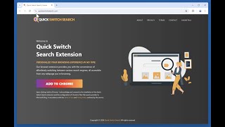 quickswitchsearch.com redirect (Quick Switch Search browser hijacker) - how to remove? screenshot 1
