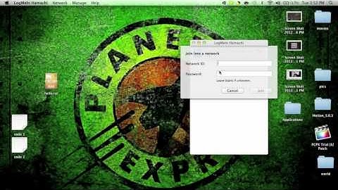 How to log into Hamachi using a existing account