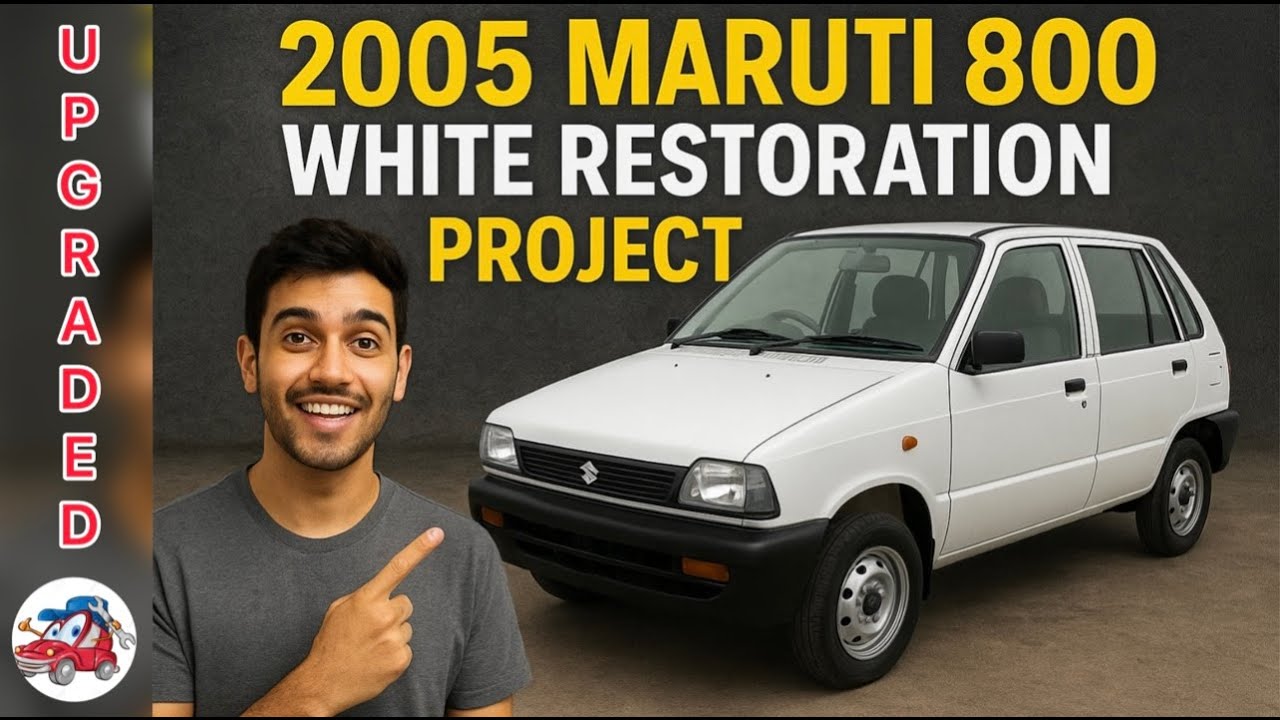 Restoration of MARUTI 800 | Maruti 800 modifications | Maruti 800 power steering power break upgrade