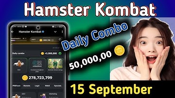 15 September combo | hamster kombat daily combo | hamster kombat daily combo today | daily combo |