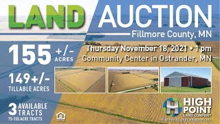 155+/- Acres Fillmore County, MN - AUCTION