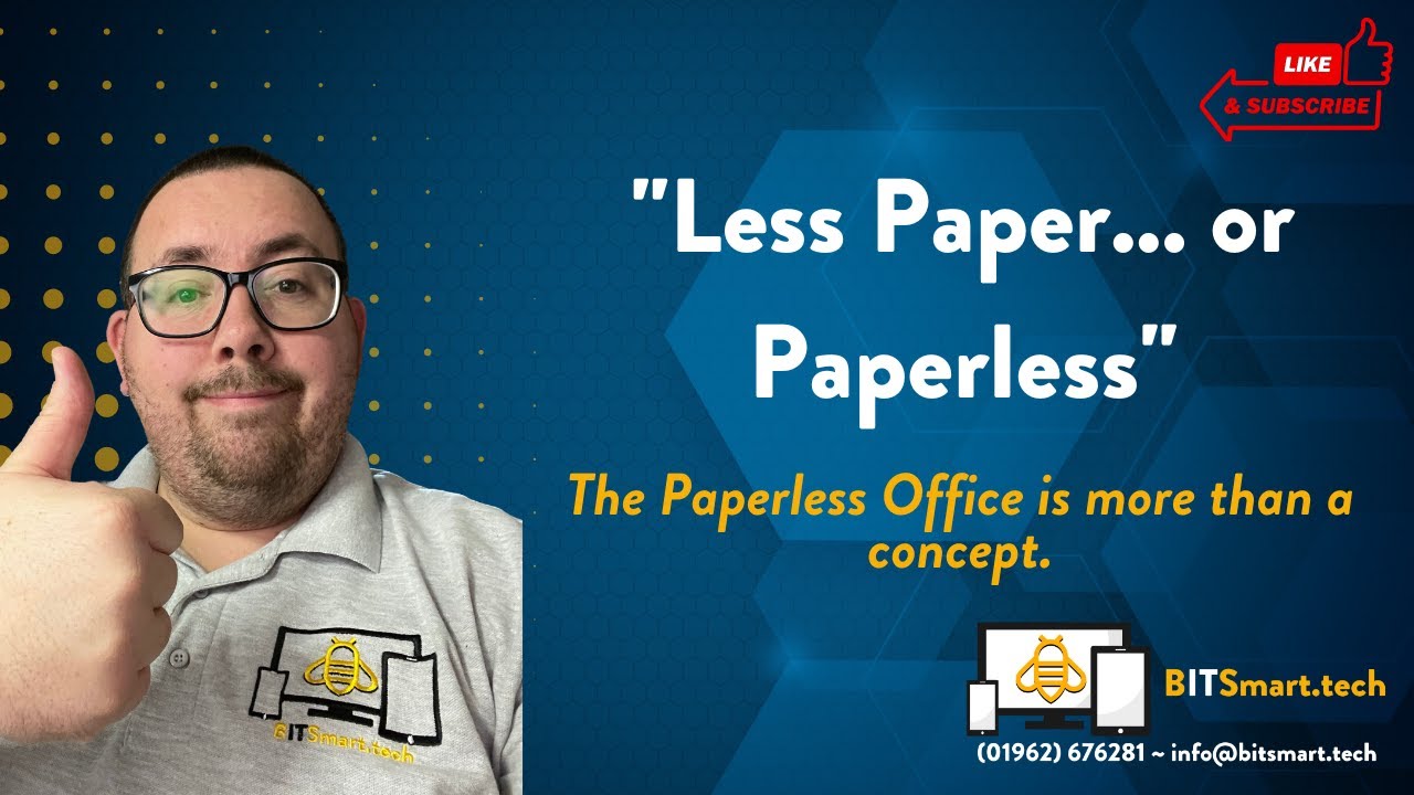 Should you go less paper... or PAPERLESS?