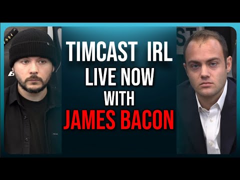 Timcast IRL – Israel Declares FULL SIEGE Over Hamas Invasion, US Hostages Feared w/James Bacon