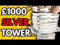 I Built a Tower with £1,000 of Silver – Here’s What Happened!