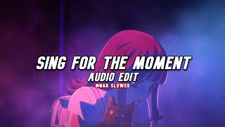 It's Not Over Until I Win x  Sing For The Moment (audio edit) / TikTok Version Resimi