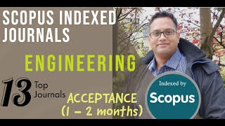 Top 13 Journals II Civil Engineering II Fast Publication II SCOPUS Index #CivilEngineering