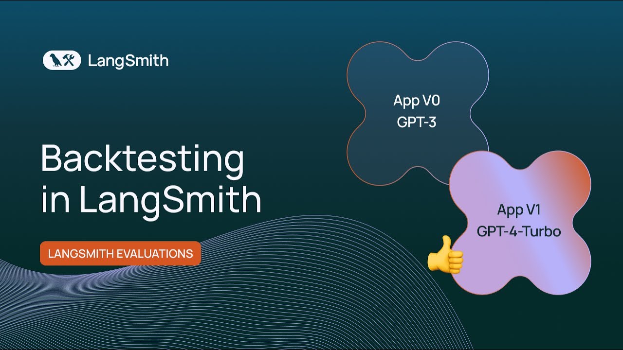 Backtesting | LangSmith Evaluations - Part 19 - YouTube