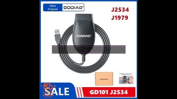 1005005885590739 GODIAG GD101 J2534 Compatible with J2534 Passthru & ELM327 Diagnose J1