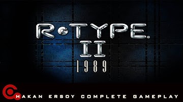 R-Type 2 Gameplay - Arcade Machine Games - Best Atari Games [1989]