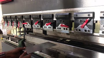CNC Bending in WELDOR CNC PRESS BRAKE