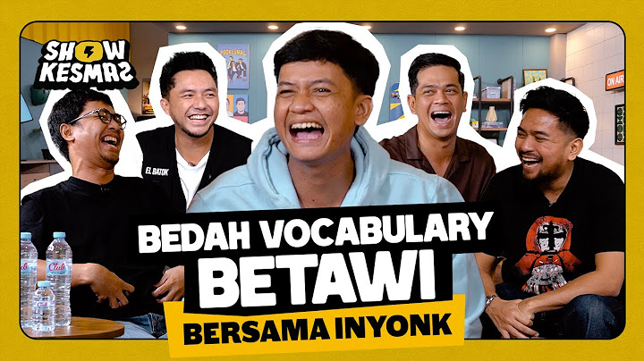 SHOWKESMAS - INYONK BERAWAL KURIR SEKARANG ADA DI PUNCAK KARIR