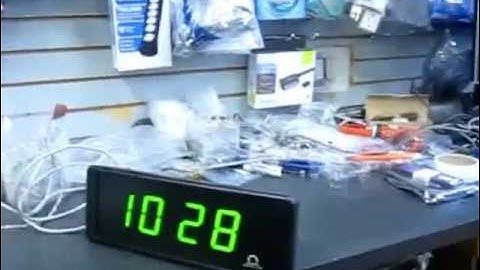 MOBATIME - digital IP clock - NTP PoE - by TIME SENSE (V13003)