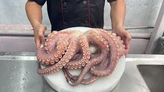 OCTOPUS RECIPE. I COOKED A BIG OCTOPUS // Vn Chef