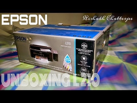 EPSON L210 Printer/Scan/Copy/UNBOXING VIDEO/INDIA