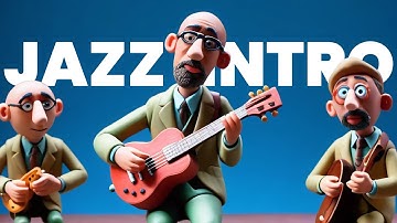 Upbeat Jazz Intro Music for Videos (18 seconds, 4 different arrangements)