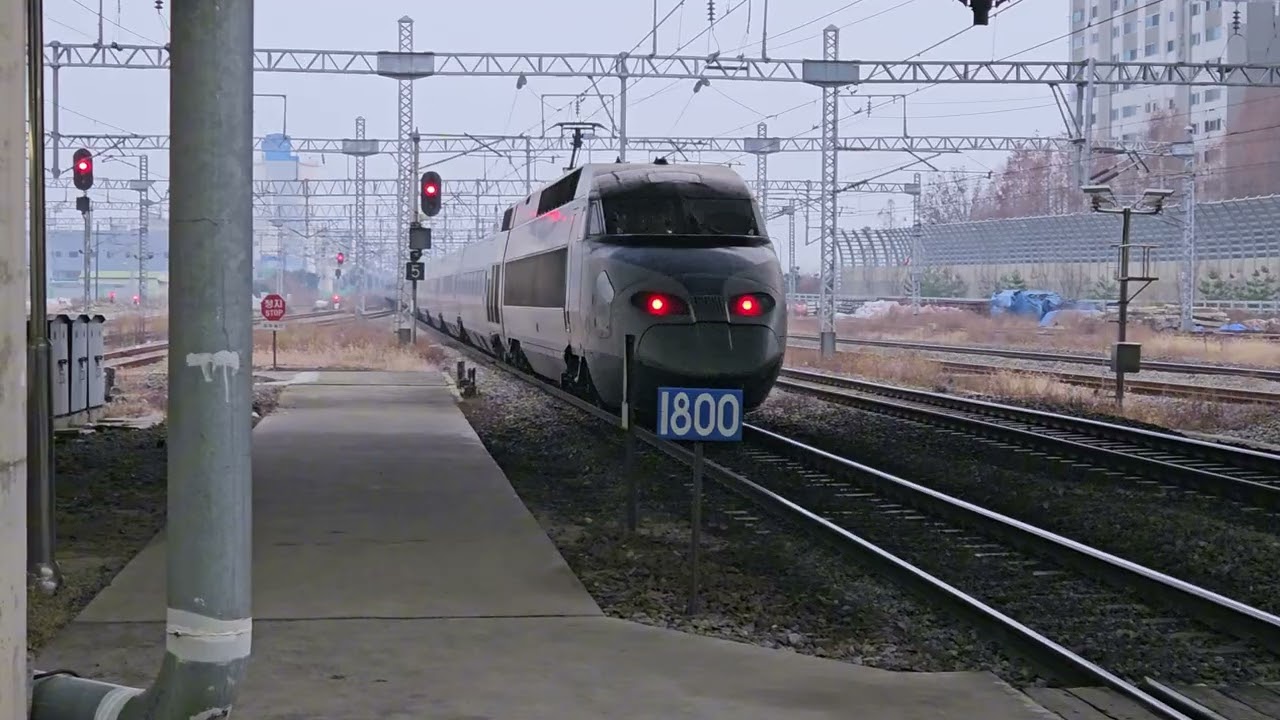 경부선 수원역의 열차들 1