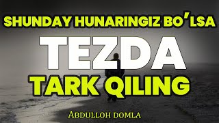 Abdulloh domla yangi maruza bunday hunarni tark eting/Абдуллох домла янги маруза бундае хунарни тарк