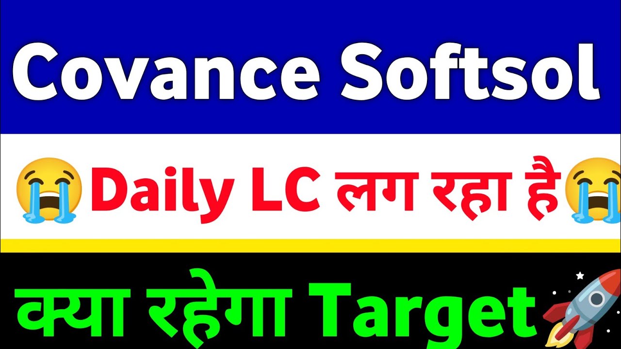 Covance Softsol Share Latest News | covance softsol stock update | covance softsol target | covance