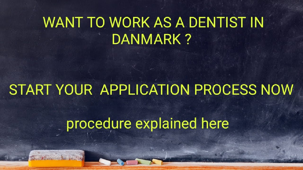 WORK AS A DENTIST IN DANMARK EP 4 application process explained