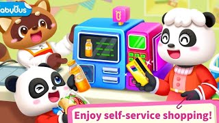 Baby Panda's Supermarket - Enjoy Christmas Shopping with the Kiki's Family! | BabyBus Games #18 screenshot 5
