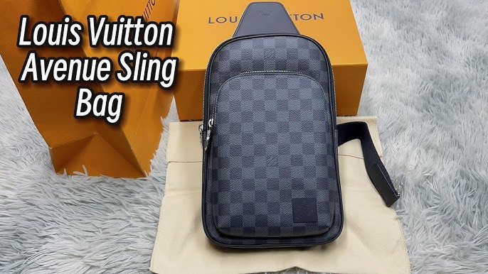 Louis Vuitton Avenue Sling Bag  Unboxing First Impressions 