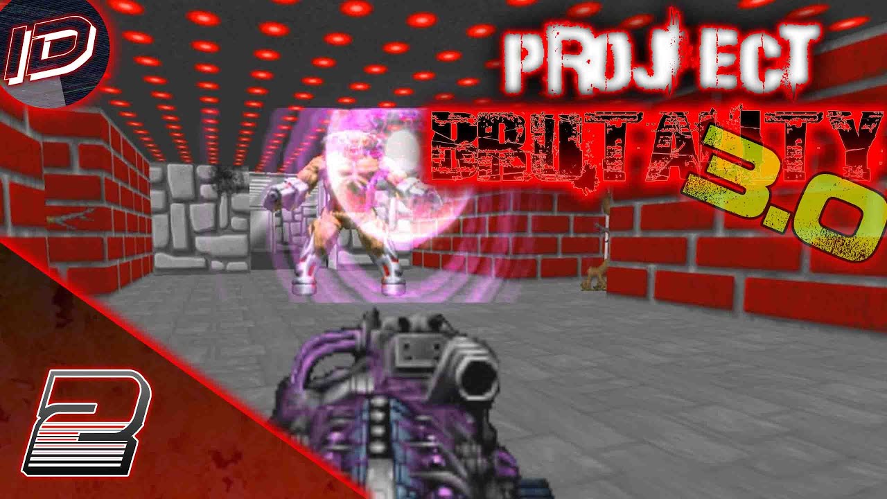 DOOM 2 PROJECT BRUTALITY 3.0 (Прохождение без комментариев) - ЧАСТЬ - 2