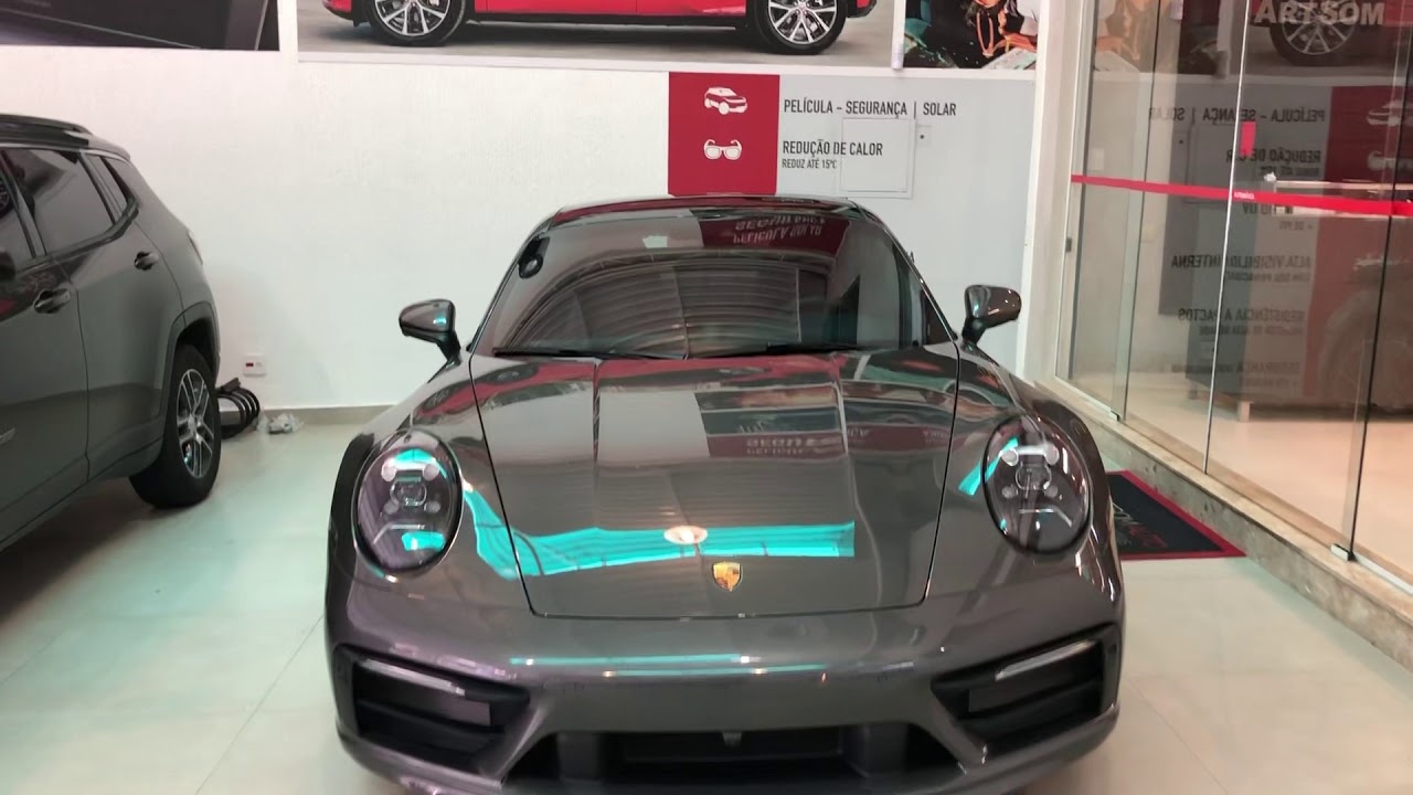 Porsche 911 | 2020 Pelicula de Proteção Pintura PPF - ArtsomAuto