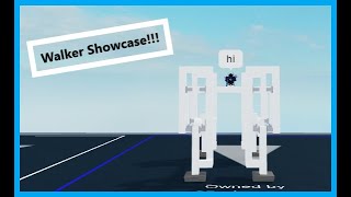 Working Walker Showcase in Plane Crazy!!!!