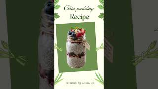 chia pudding (overnight fat-loss jar) #healthyfood #health #food #nutrition #healthyhacks
