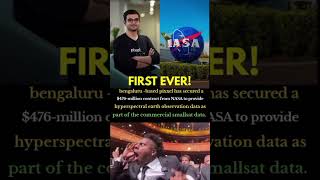 NASA Gives $476M Contract to Indian Startup! 🇮🇳 🚀 Big Indian Achievement #facts #shorts #shortvideo