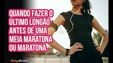 Quanto tempo de descanso antes de uma meia maratona?