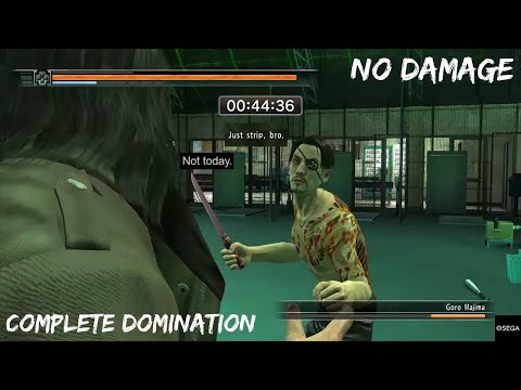 Yakuza 4 - Majima fight (No Damage)