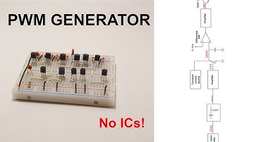 Discrete PWM Generator Circuit | How PWM Works